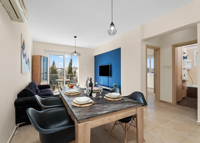 Sunny 2br Family - Mythical Sands Apartment Protaras